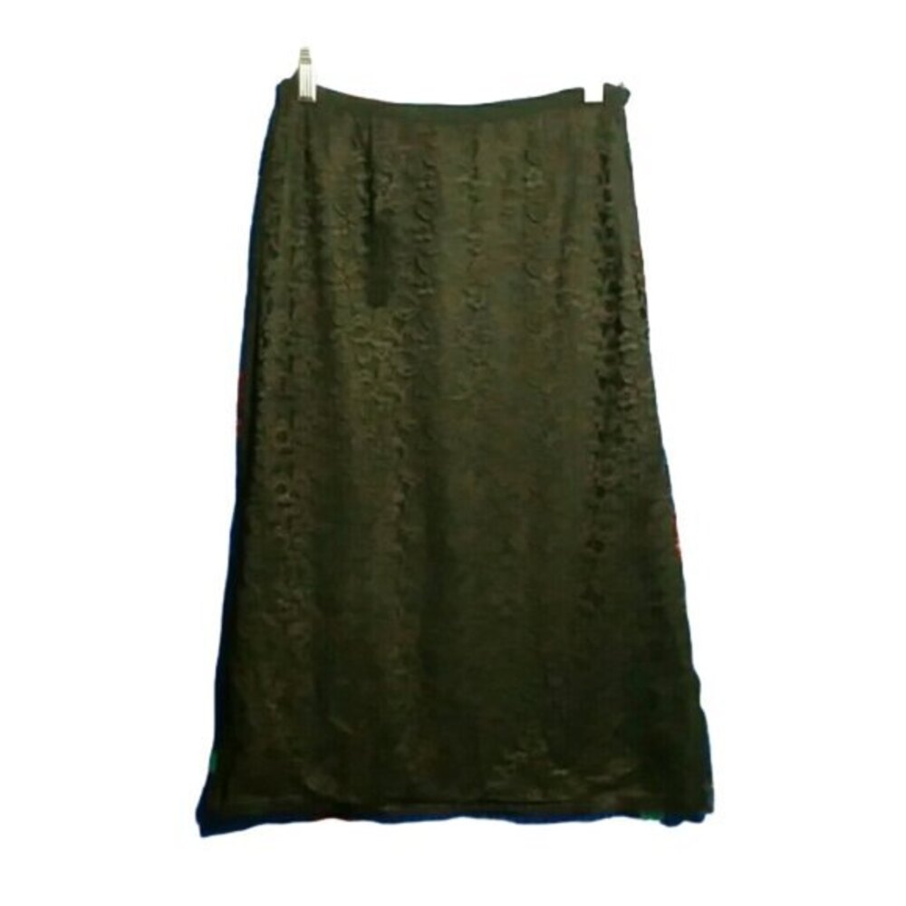 Vintage Black Lace Slip Size Small